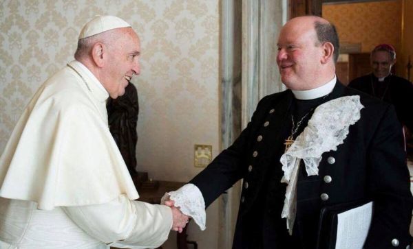 The Moderator with Pope Francis