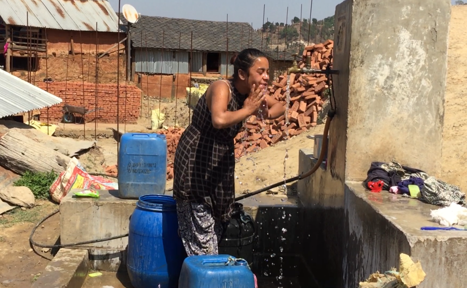 Community water tap 