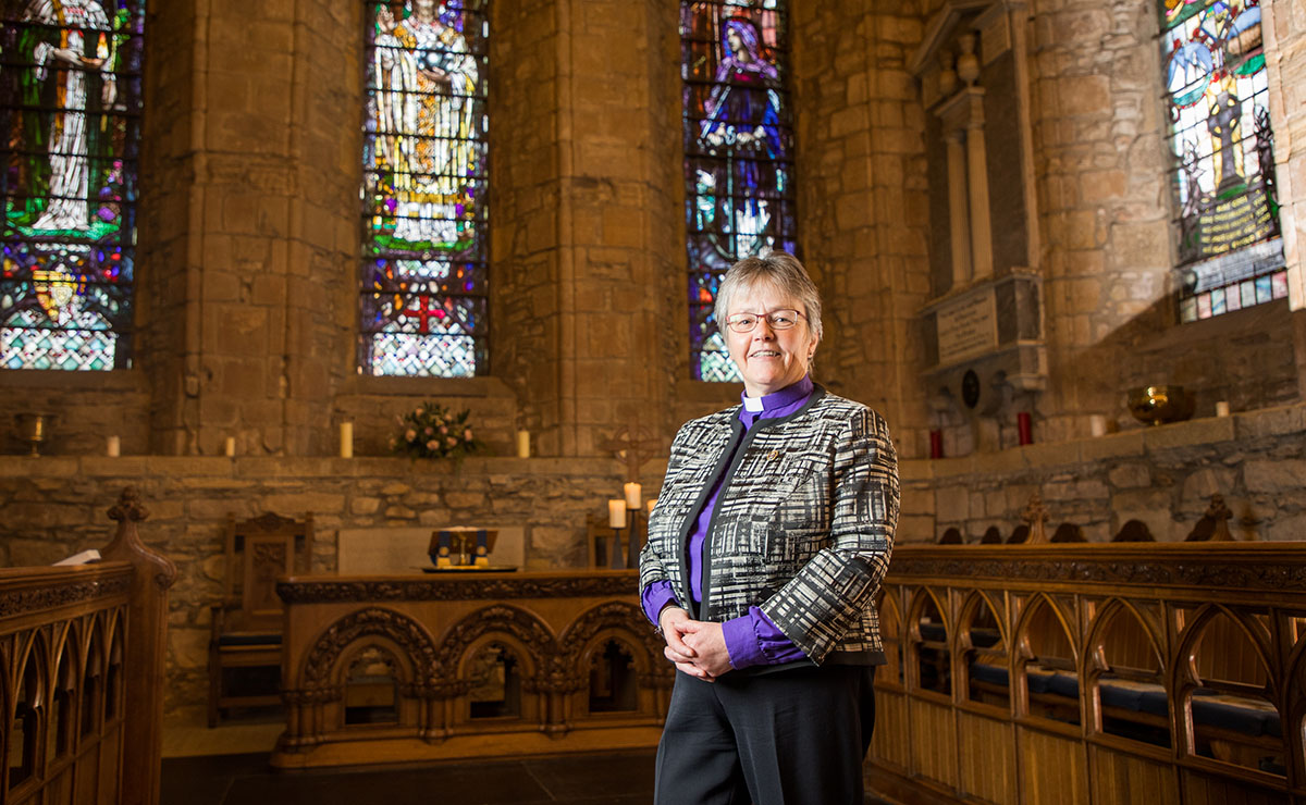 The Moderator of the General Assembly of the Church of Scotland, Rt Rev Susan Brown
