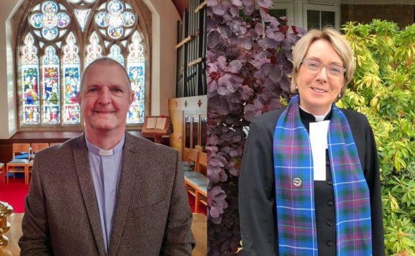 Rev Dr David Hume and Rev Beverley Stevenson