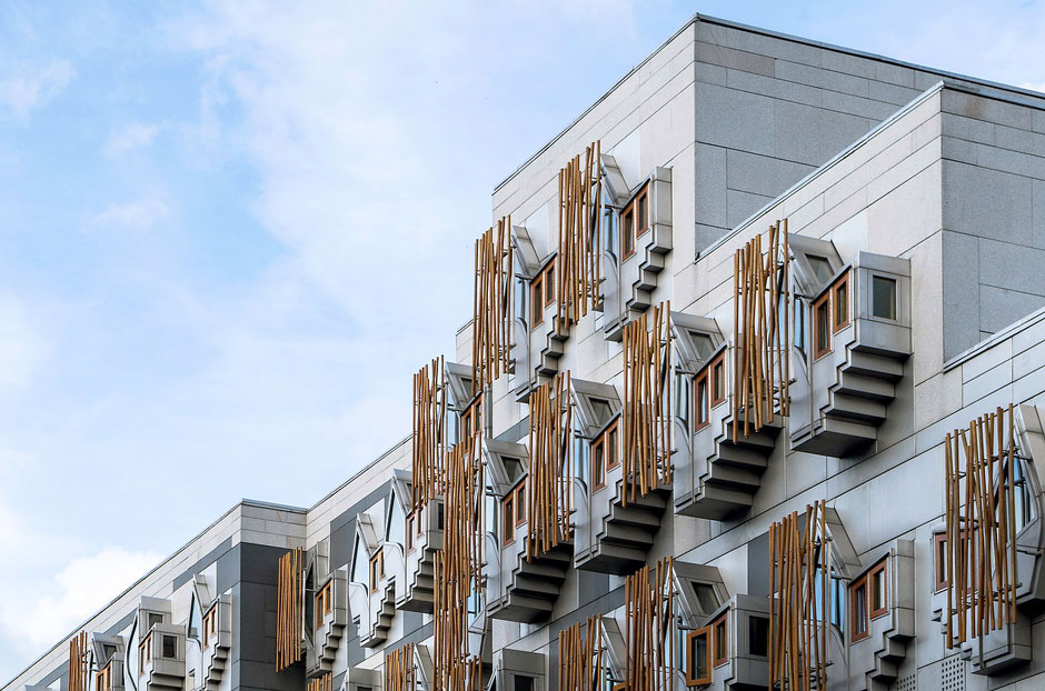 Scottish Parliament Building exterior