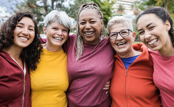 A group of women together.