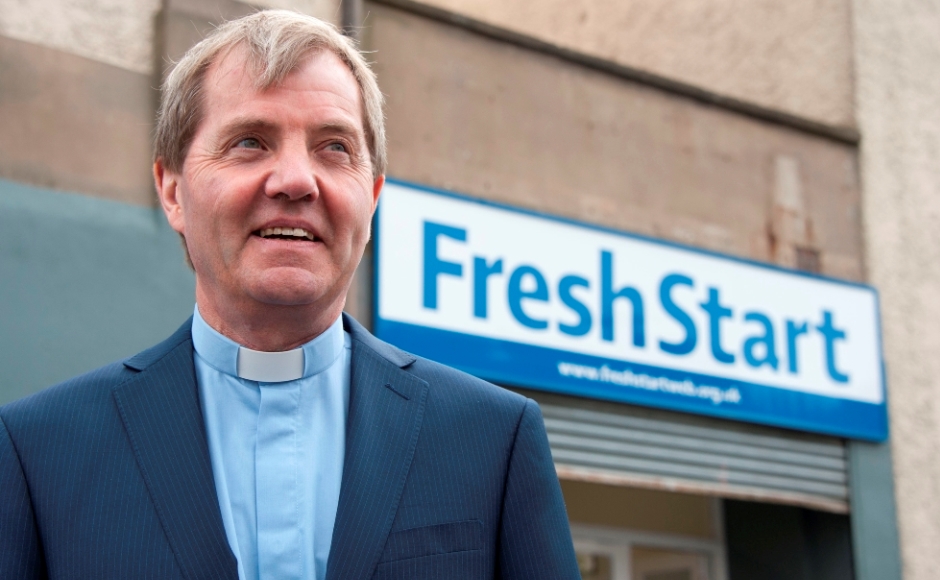 Very Rev Dr Russell Barr at Fresh Start