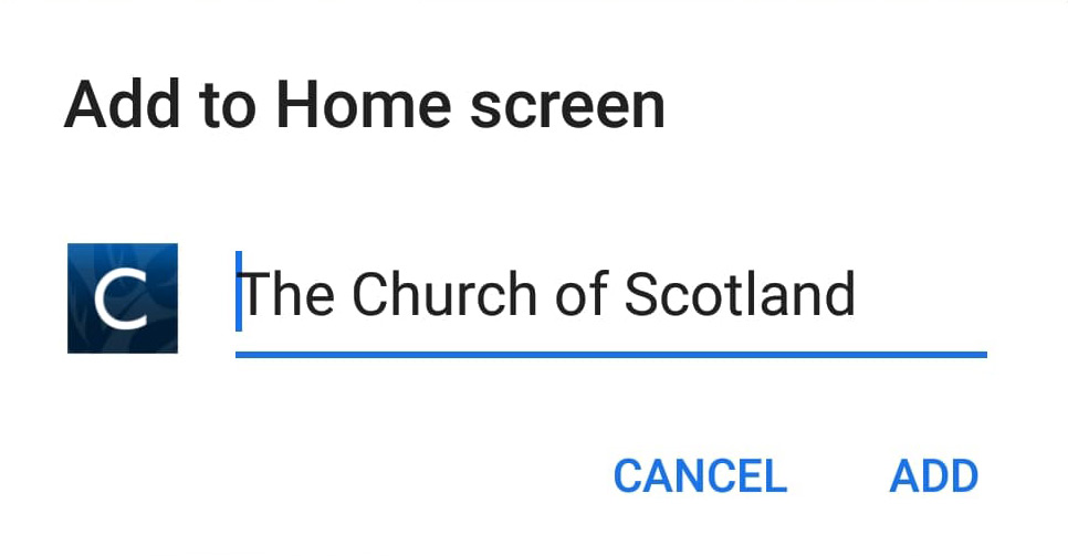 Church of Scotland icon