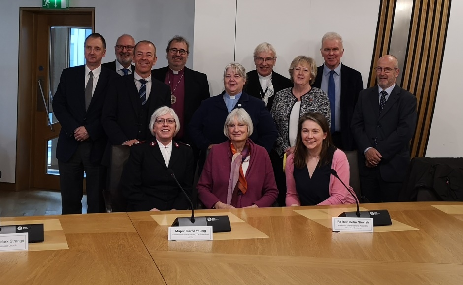 Church leaders in parliament