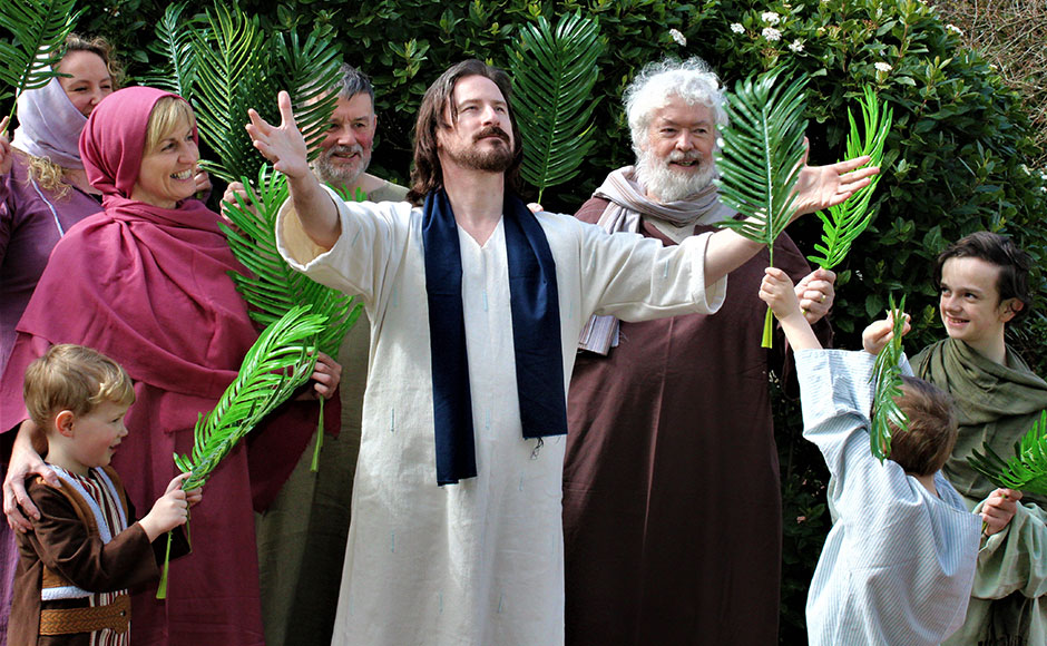 An image from last year's Passion Play