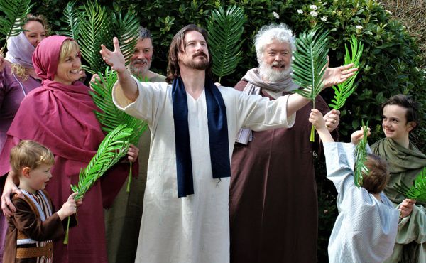 An image from last year's Passion Play