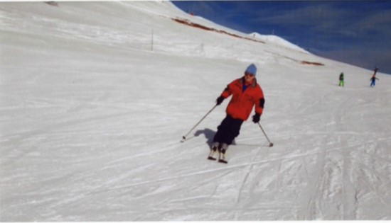 Skier George Stewart