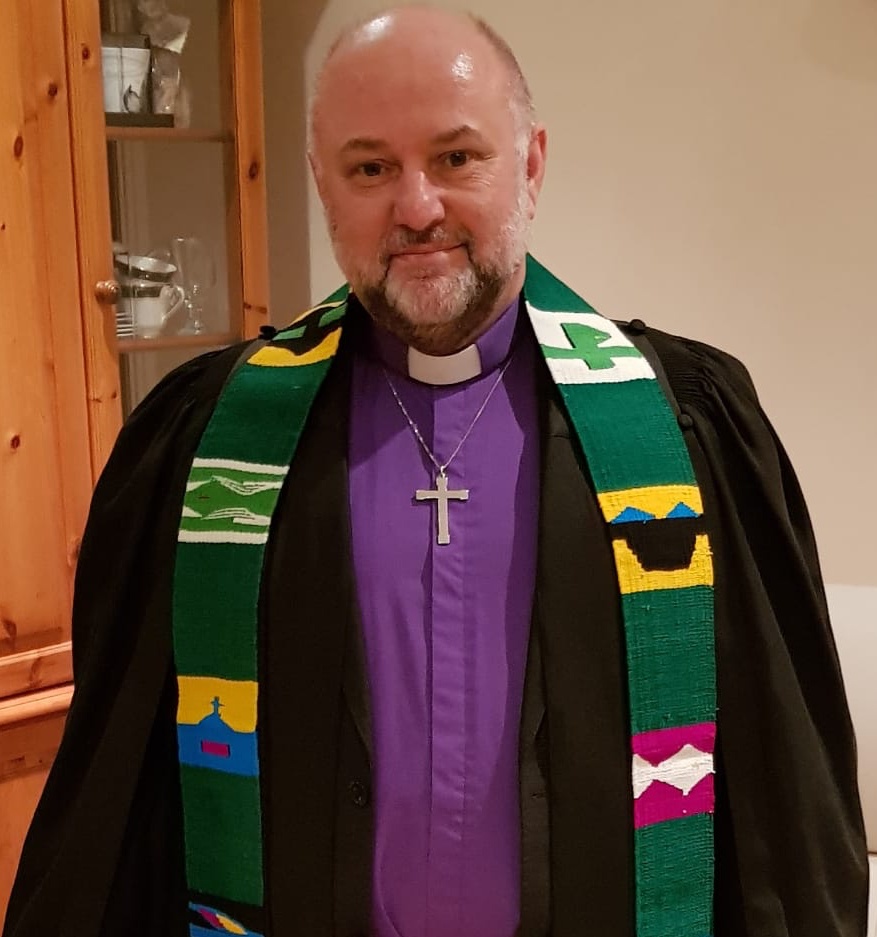 Rev Carl Irvine, the minister at Inverurie St Andrew's Parish Church in Aberdeenshire