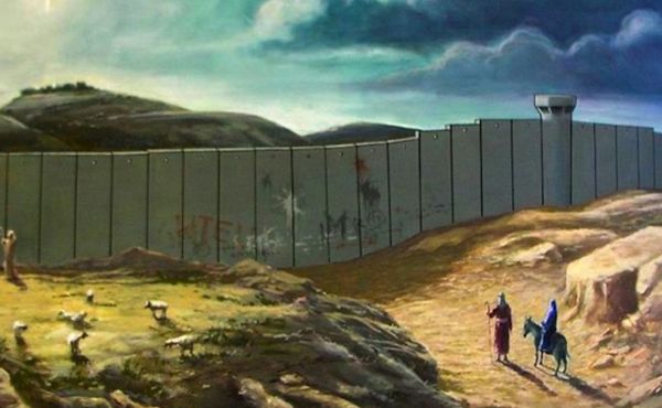 Banksy's 2005 'Christmas card' painting