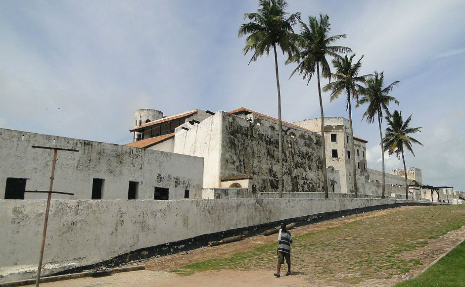 Elmina Castle was at the centre of the slave trade for hundreds of years. Photo by Nkansahrexford
