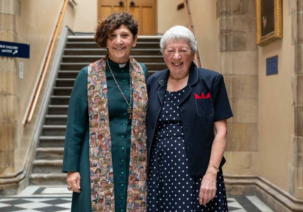 The Moderator and the Church's longest serving female minister