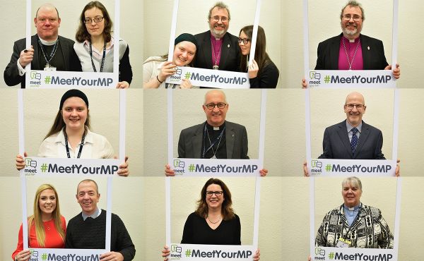 Some of our church leaders and young representatives show their support for the Meet Your MP project