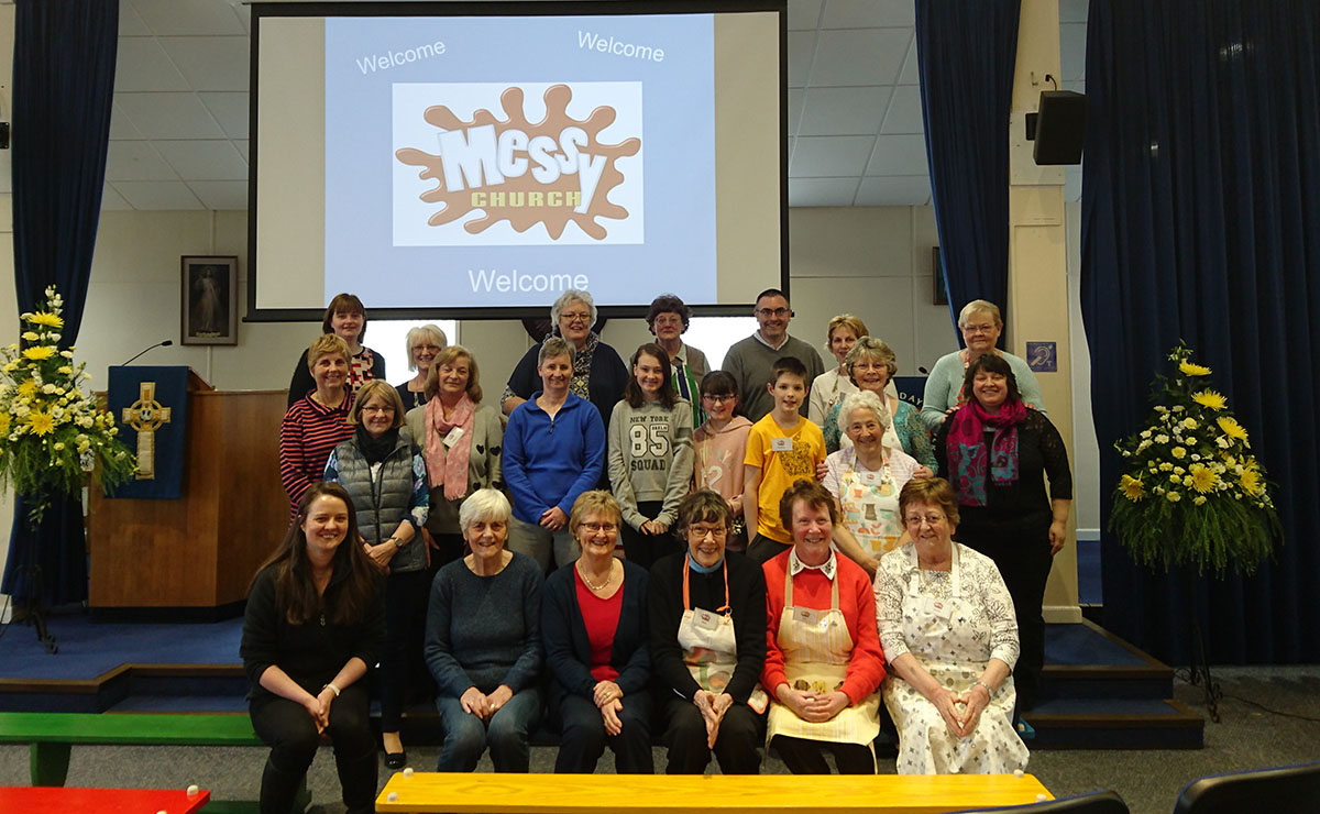 Skene Parish Church's Messy Church project