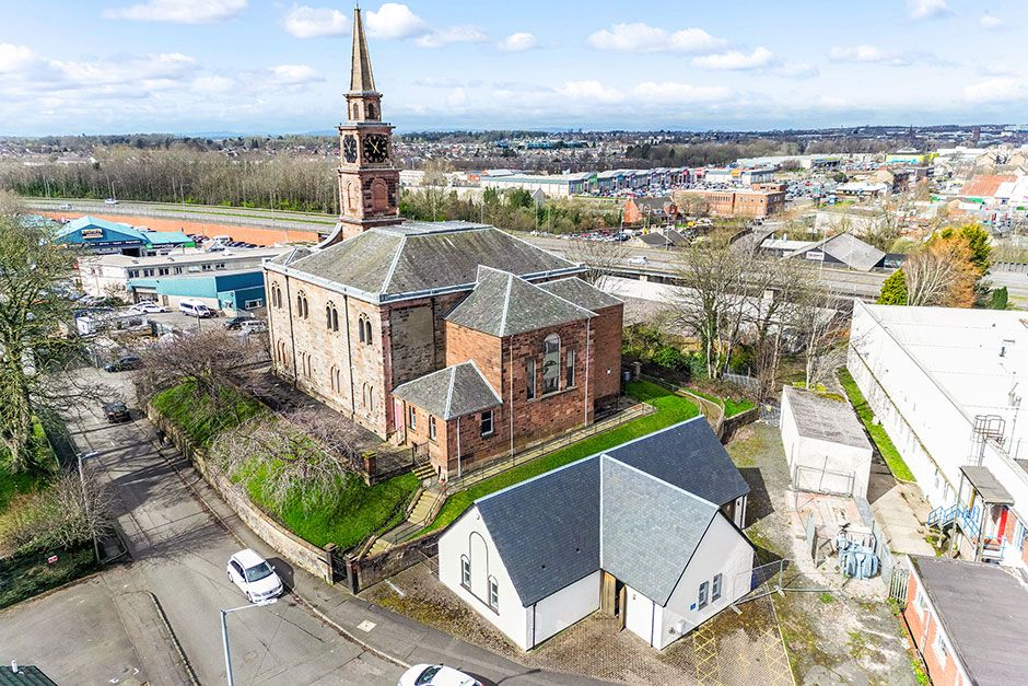 Riccarton Church and Hall, 21 Old Street, Kilmarnock