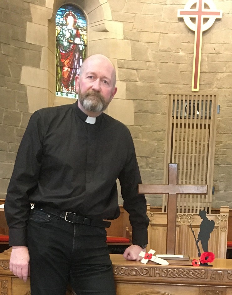 Rev Fergus Cook is the minister of Blackhall St Columba's in Edinburgh