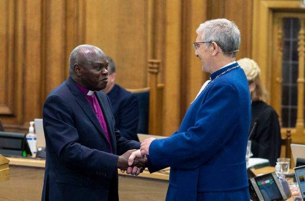 Bishop-Sentamu and Moderator