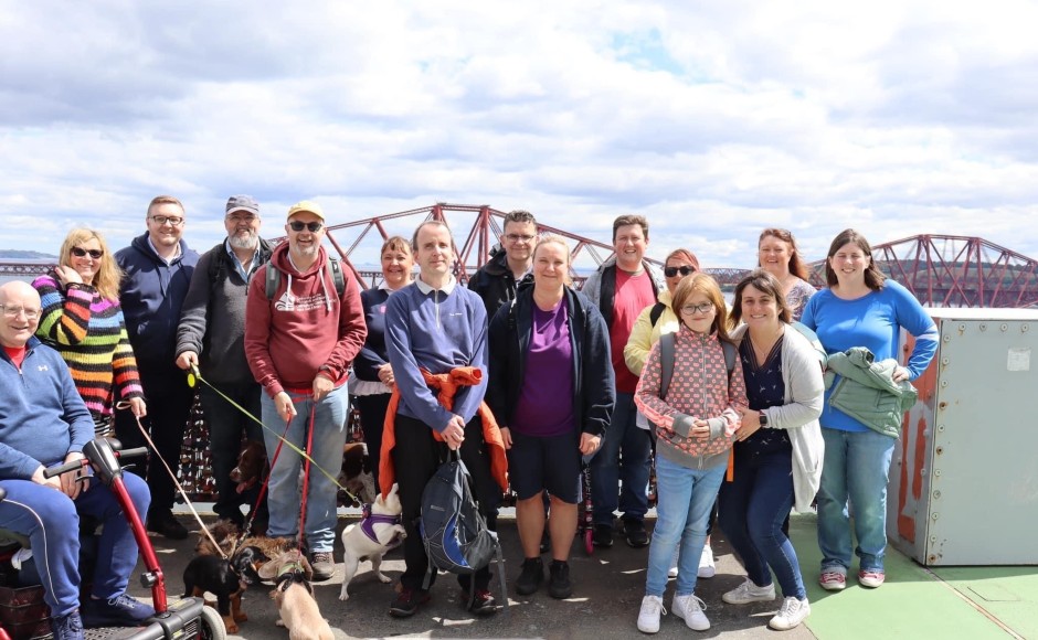 Forth Road Bridge sponsored walk 