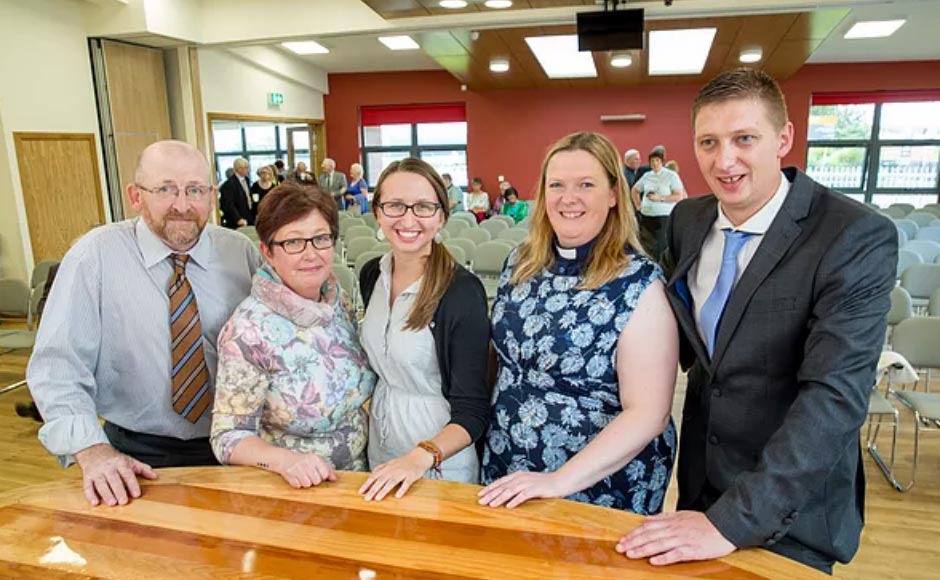 The team at Castlemilk Parish Church