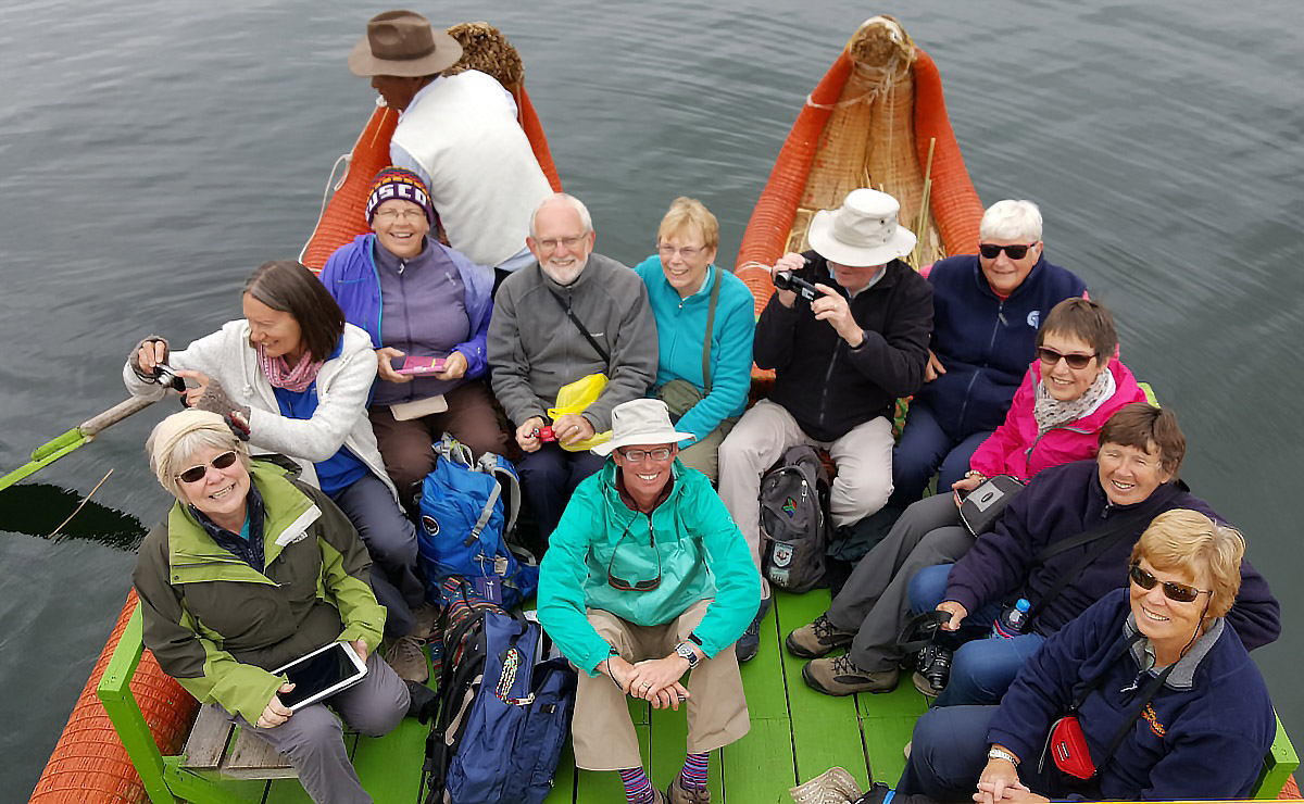 Fairtrade visitors to Peru