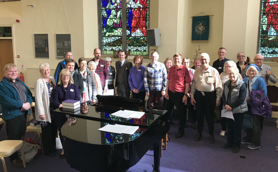 The group of organists who took part