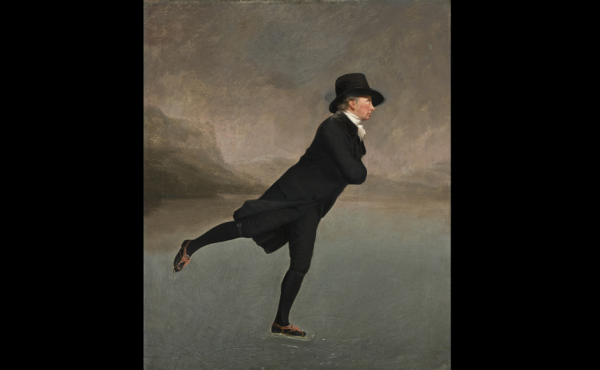 Painting of the Skating Minister the Rev Robert Walker