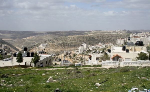 View of the Judean Hills from Ramallah by Anthony Baratier