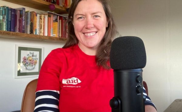 Wendy Lloyd, Christian Aid's faith communications coordinator