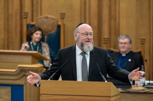 The Chief Rabbi addresses the General Assembly