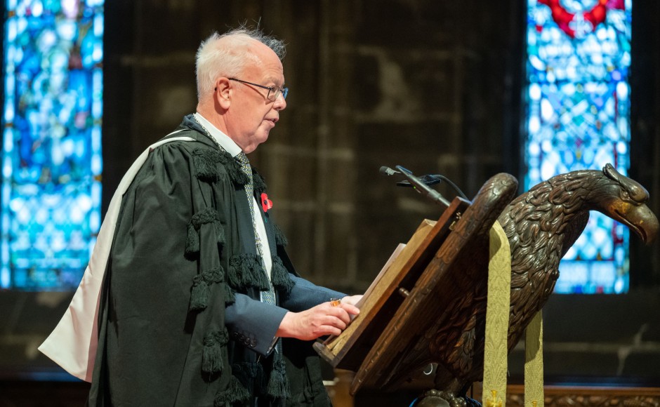 Lord Wallace at Glasgow Cathedral