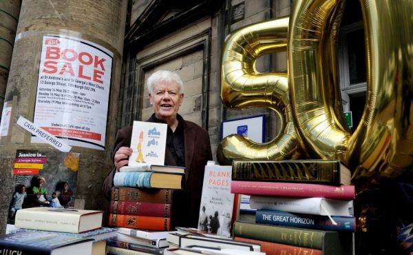 Glasgow-based writer Bernard MacLaverty, author of five novels and six short-story books, and the patron of this year’s 50th sale.