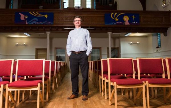 Rev Keith Blackwood of Mannofield Parish Church in Aberdeen.