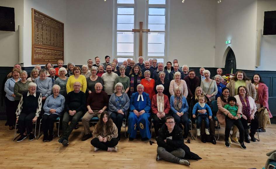 Ibrox Parish Church After Service