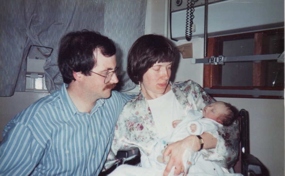 Gordon and Karen with Jennifer