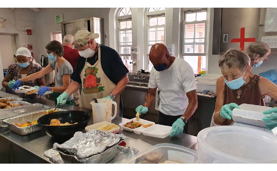 Volunteers at Christ Church