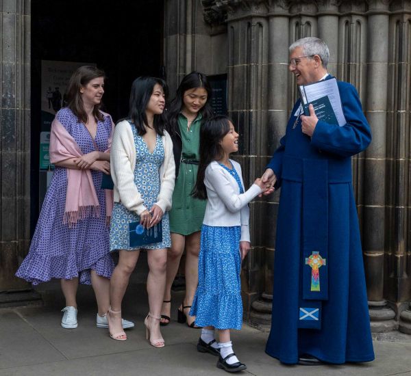 Sunday service at St Giles Cathedral