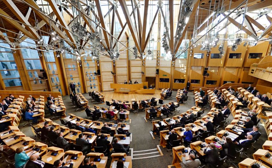 Scottish Parliament Debating Chamber