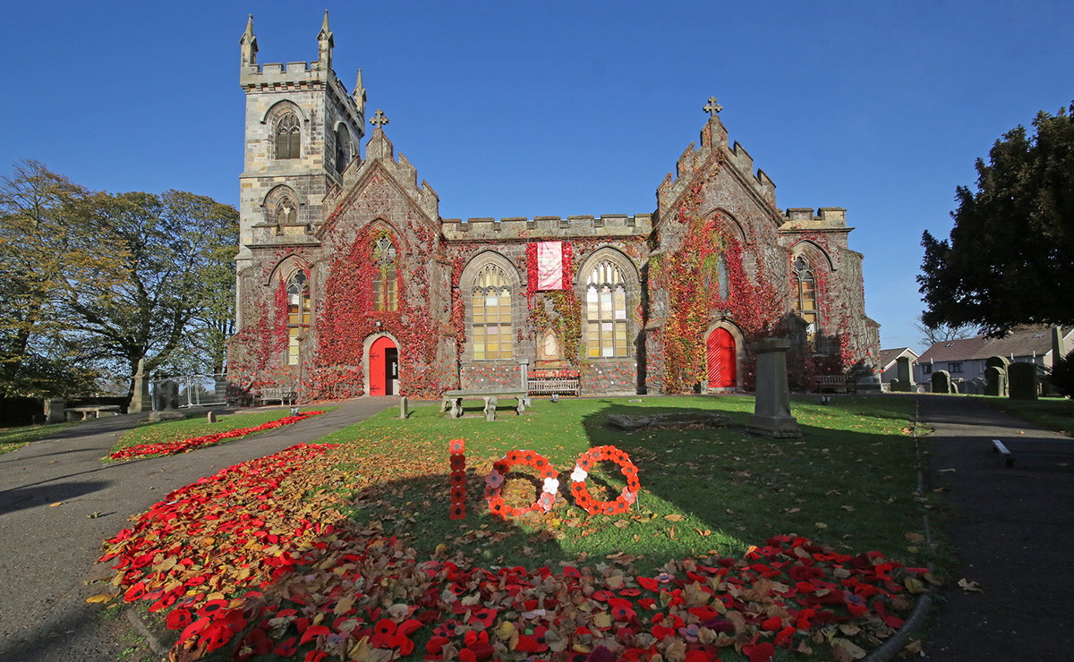 Liberton Kirk poppies