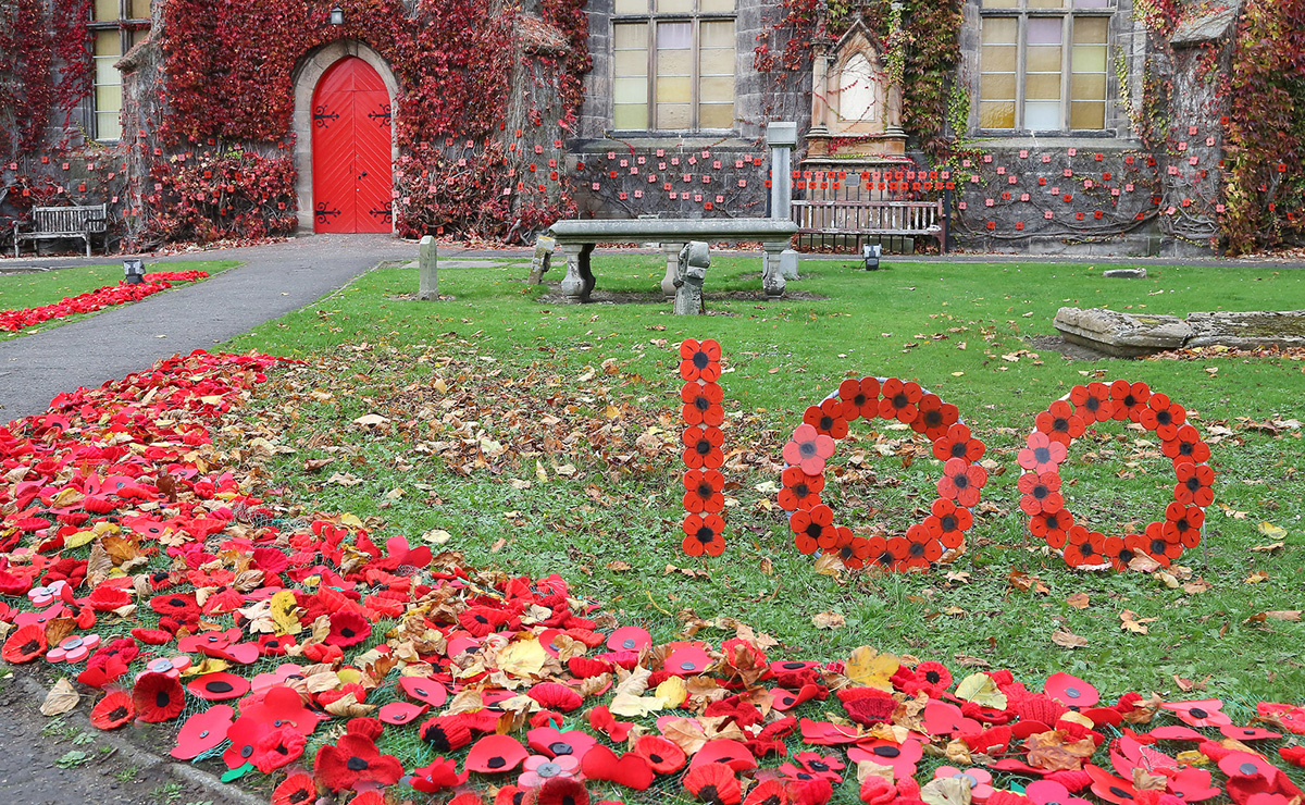 Liberton Kirk poppies