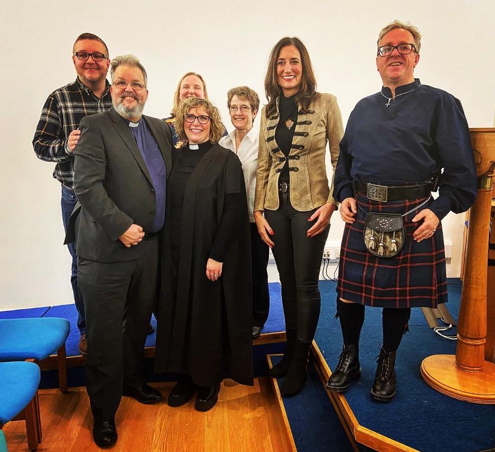 Rev Kerr Wintersgill And Rev Moira Taylor Wintersgill Induction In Orkneya Wintersgill