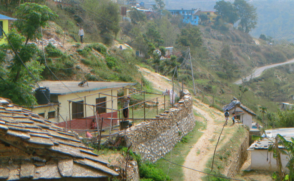 A view in Nepal