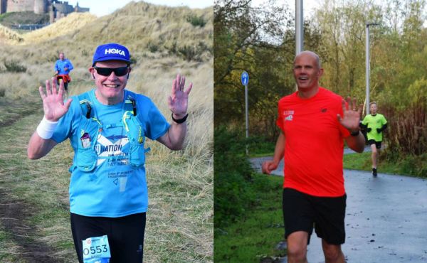 Rev Barry Hughes and Rev Sean Swindells on previous runs