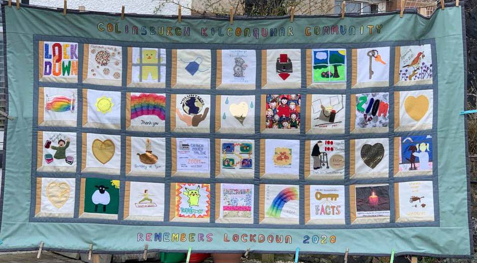 Lockdown memory quilt