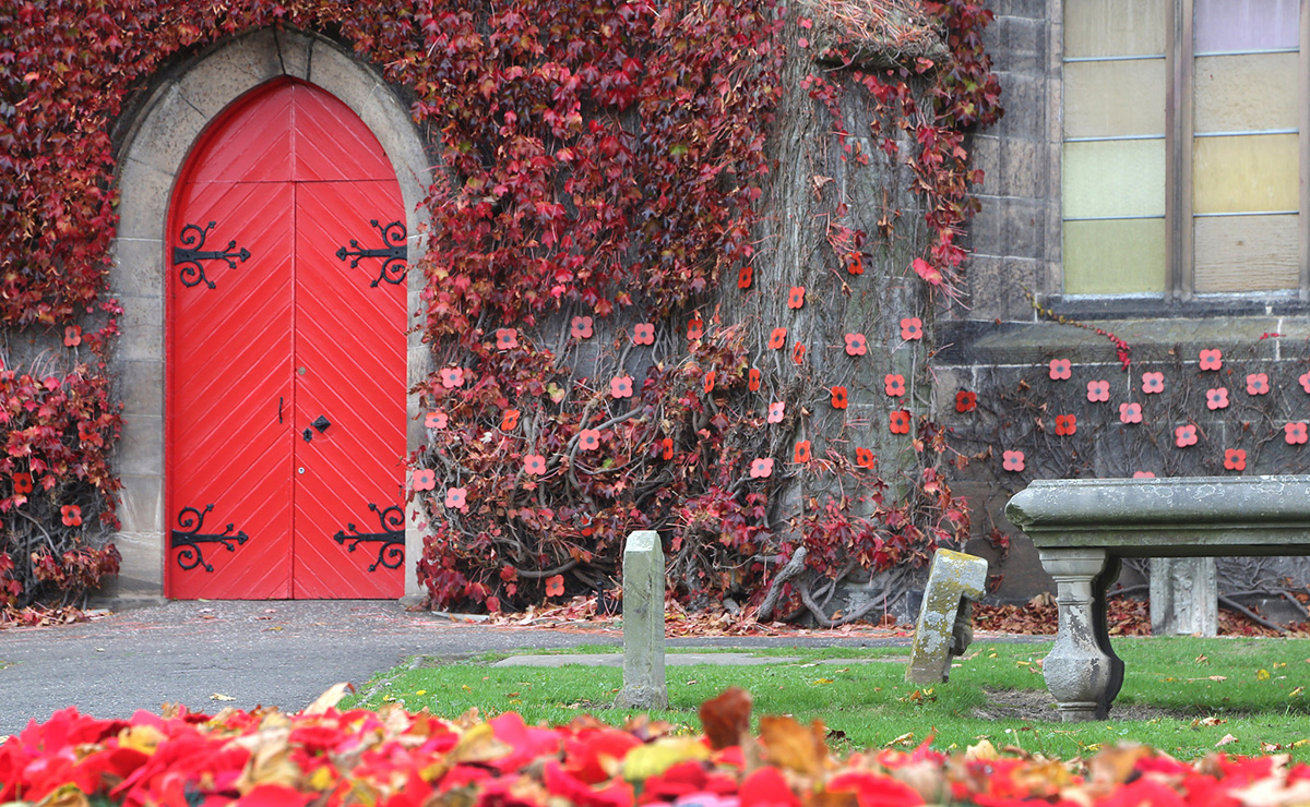 Liberton Kirk poppies