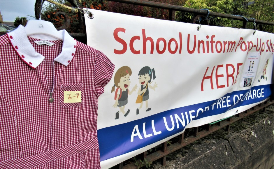 School Uniform Sign