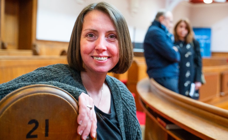 Woman In Church