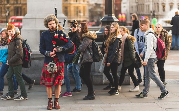 Bagpipes in Scotland