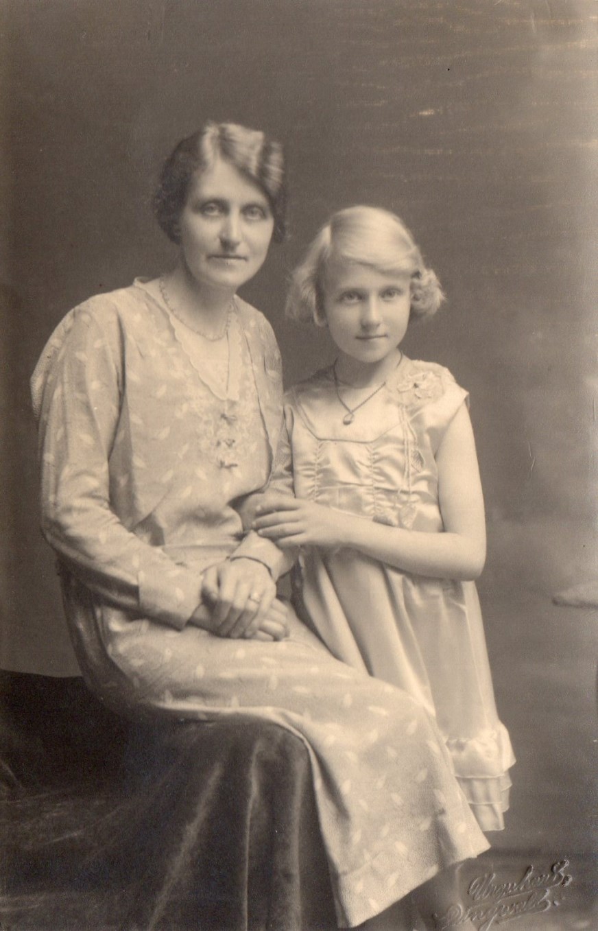 Rebecca Parker and mum