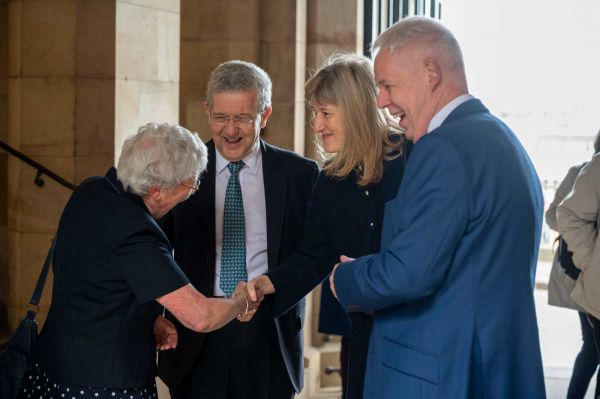 Lord High Commissioner is greeted at Assembly Hall