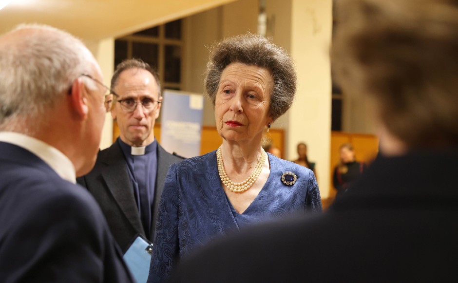 Princess Royal and Rev Angus MacLeod